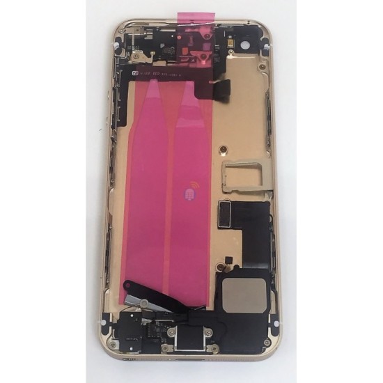 TAMPA TRASEIRA COMPLETO APPLE IPHONE 5S DOURADO